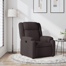 Dark Brown Fabric Recliner by , Armchairs - Ref: Foro24-373541, Price: 224,79 €, Discount: %