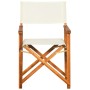 Solid acacia wood director's chair by vidaXL, Garden chairs - Ref: Foro24-45596, Price: 86,56 €, Discount: %