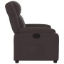 Dark Brown Fabric Recliner by , Armchairs - Ref: Foro24-373541, Price: 233,97 €, Discount: %