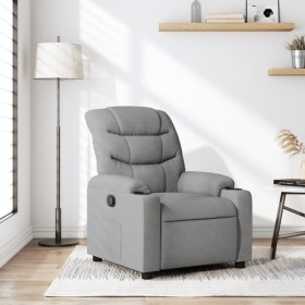 Sillón reclinable de tela gris claro de , Sillones - Ref: Foro24-374147, Precio: 259,99 €, Descuento: %