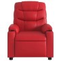 Red synthetic leather reclining massage chair by , Armchairs - Ref: Foro24-374145, Price: 263,66 €, Discount: %