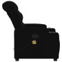 Sillón reclinable de masaje de tela negro de , Sillones - Ref: Foro24-374158, Precio: 265,58 €, Descuento: %