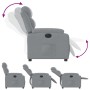 Electric recliner light gray fabric by , Armchairs - Ref: Foro24-3204956, Price: 267,93 €, Discount: %