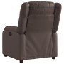 Sillón reclinable eléctrico de cuero sintético marrón de , Sillones - Ref: Foro24-3205138, Precio: 254,38 €, Descuento: %