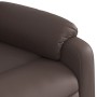 Sillón reclinable eléctrico de cuero sintético marrón de , Sillones - Ref: Foro24-3205138, Precio: 254,38 €, Descuento: %