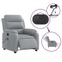 Sillón reclinable de masaje eléctrico tela gris claro de , Sillones - Ref: Foro24-3204968, Precio: 236,85 €, Descuento: %