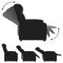 Black artificial leather liftable recliner chair by , Armchairs - Ref: Foro24-3205150, Price: 287,99 €, Discount: %