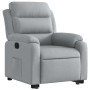 Light Gray Fabric Liftable Recliner by , Armchairs - Ref: Foro24-3204980, Price: 286,27 €, Discount: %