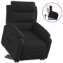 Sillón reclinable elevable tela negro de , Sillones - Ref: Foro24-3204982, Precio: 295,99 €, Descuento: %