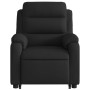 Sillón reclinable elevable tela negro de , Sillones - Ref: Foro24-3204982, Precio: 295,99 €, Descuento: %