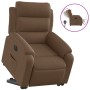 Brown Fabric Electric Liftable Recliner Chair by , Armchairs - Ref: Foro24-3205008, Price: 425,99 €, Discount: %