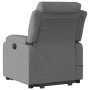 Liftable reclining electric massage chair dark gray fabric by , Armchairs - Ref: Foro24-3205017, Price: 330,90 €, Discount: %