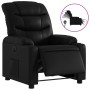 Sillón reclinable eléctrico de cuero sintético negro de , Sillones - Ref: Foro24-3206585, Precio: 273,70 €, Descuento: %