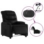 Sillón reclinable eléctrico de cuero sintético negro de , Sillones - Ref: Foro24-3206585, Precio: 273,70 €, Descuento: %