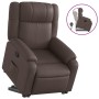 Sillón reclinable elevable cuero sintético marrón de , Sillones - Ref: Foro24-3205152, Precio: 275,14 €, Descuento: %