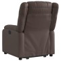 Sillón reclinable elevable cuero sintético marrón de , Sillones - Ref: Foro24-3205152, Precio: 275,14 €, Descuento: %