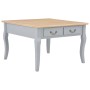 Gray wooden coffee table 80x80x50 cm by vidaXL, Coffee table - Ref: Foro24-280062, Price: 159,62 €, Discount: %