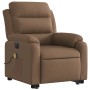 Sillón de masaje eléctrico reclinable elevable tela marrón de , Sillones - Ref: Foro24-3205020, Precio: 366,99 €, Descuento: %