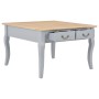 Gray wooden coffee table 80x80x50 cm by vidaXL, Coffee table - Ref: Foro24-280062, Price: 159,62 €, Discount: %