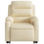 Cream Fabric Reclining Foot Massage Chair by , Armchairs - Ref: Foro24-3205001, Price: 303,14 €, Discount: %