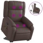 Brown Faux Leather Foot Massage Recliner by , Armchairs - Ref: Foro24-3205159, Price: 308,21 €, Discount: %