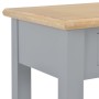 Gray wooden console table 110x35x80 cm by vidaXL, Side tables - Ref: Foro24-249902, Price: 175,99 €, Discount: %