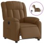 Sillón reclinable eléctrico de tela marrón de , Sillones - Ref: Foro24-3205296, Precio: 249,97 €, Descuento: %