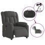 Electric massage recliner dark gray fabric by , Armchairs - Ref: Foro24-3205305, Price: 272,50 €, Discount: %