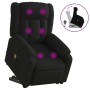 Black Fabric Liftable Massage Recliner by , Armchairs - Ref: Foro24-3205330, Price: 294,01 €, Discount: %