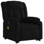 Black Fabric Liftable Massage Recliner by , Armchairs - Ref: Foro24-3205330, Price: 294,01 €, Discount: %