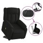 Black Fabric Liftable Massage Recliner by , Armchairs - Ref: Foro24-3205330, Price: 294,01 €, Discount: %