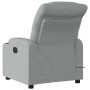 Sillón reclinable de masaje eléctrico tela gris claro de , Sillones - Ref: Foro24-3206636, Precio: 278,31 €, Descuento: %