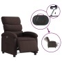 Sillón reclinable eléctrico tela marrón oscuro de , Sillones - Ref: Foro24-3203959, Precio: 247,74 €, Descuento: %