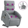 Light Gray Fabric Foot Recliner Massage Chair by , Armchairs - Ref: Foro24-3203990, Price: 267,80 €, Discount: %