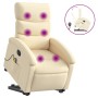 Liegender Fußmassagesessel aus cremefarbenem Stoff von , Sessel - Ref: Foro24-3203999, Preis: 290,06 €, Rabatt: %