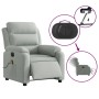 Light Gray Velvet Electric Massage Recliner by , Armchairs - Ref: Foro24-3205081, Price: 274,26 €, Discount: %