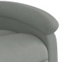 Light Gray Velvet Power Recliner by , Armchairs - Ref: Foro24-3204278, Price: 268,45 €, Discount: %