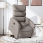 Sillón reclinable elevable tela gris taupe de , Sillones - Ref: Foro24-3203986, Precio: 268,21 €, Descuento: %