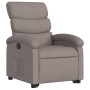 Liftable recliner taupe gray fabric by , Armchairs - Ref: Foro24-3203986, Price: 269,03 €, Discount: %