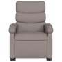 Liftable recliner taupe gray fabric by , Armchairs - Ref: Foro24-3203986, Price: 269,03 €, Discount: %