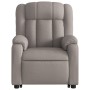 Sillón reclinable elevable tela gris taupe de , Sillones - Ref: Foro24-3205324, Precio: 327,97 €, Descuento: %