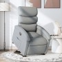 Sillón reclinable elevable de tela gris claro de , Sillones - Ref: Foro24-3203978, Precio: 251,12 €, Descuento: %