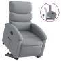 Sillón reclinable elevable de tela gris claro de , Sillones - Ref: Foro24-3203978, Precio: 250,85 €, Descuento: %