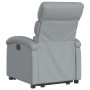 Sillón reclinable elevable de tela gris claro de , Sillones - Ref: Foro24-3203978, Precio: 251,12 €, Descuento: %