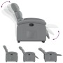 Sillón reclinable elevable de tela gris claro de , Sillones - Ref: Foro24-3203978, Precio: 250,85 €, Descuento: %