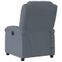 Sillón reclinable de masaje eléctrico terciopelo gris oscuro de , Sillones - Ref: Foro24-3204290, Precio: 292,20 €, Descuento: %