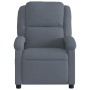 Sillón reclinable de masaje eléctrico terciopelo gris oscuro de , Sillones - Ref: Foro24-3204290, Precio: 292,20 €, Descuento: %