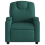 Sillón reclinable de masaje eléctrico tela verde oscuro de , Sillones - Ref: Foro24-3204362, Precio: 273,79 €, Descuento: %