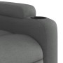 Silla de masaje reclinable de pie de tela gris oscuro de , Sillones - Ref: Foro24-3204381, Precio: 300,14 €, Descuento: %