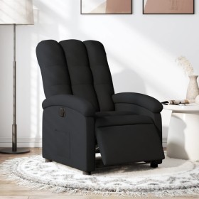 Sillón reclinable eléctrico de tela negro de , Sillones - Ref: Foro24-3204070, Precio: 254,15 €, Descuento: %